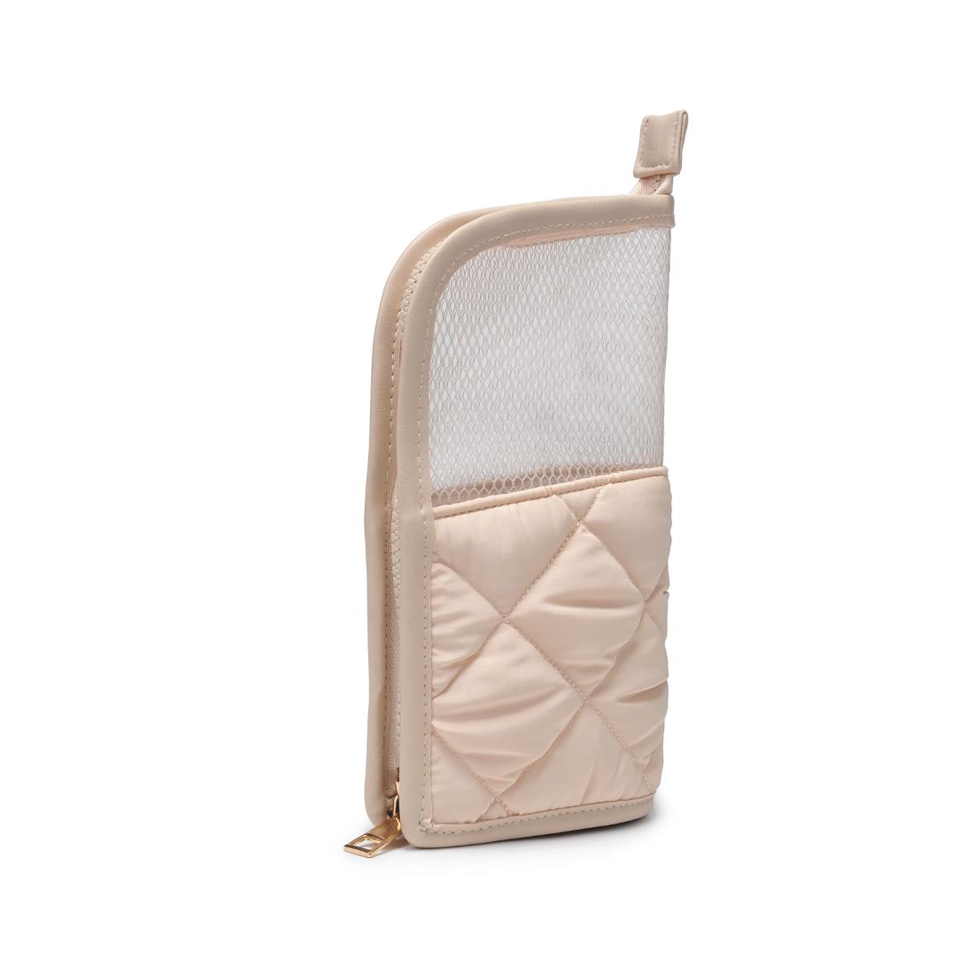 Urban Essentials Makeup MVP - Quilted Nylon Brush Holder 840504201158 View 6 | Cream