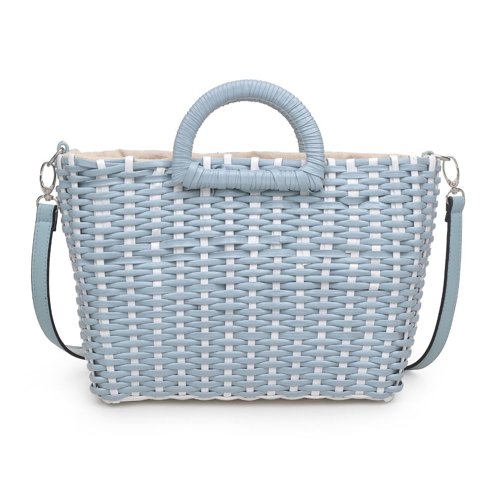 Product Image of Urban Expressions Mallorca Tote 840611169129 View 3 | Sky Blue