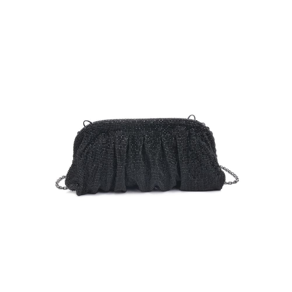 Woman wearing Black Urban Expressions Irina Evening Bag 840611109385 View 7 | Black