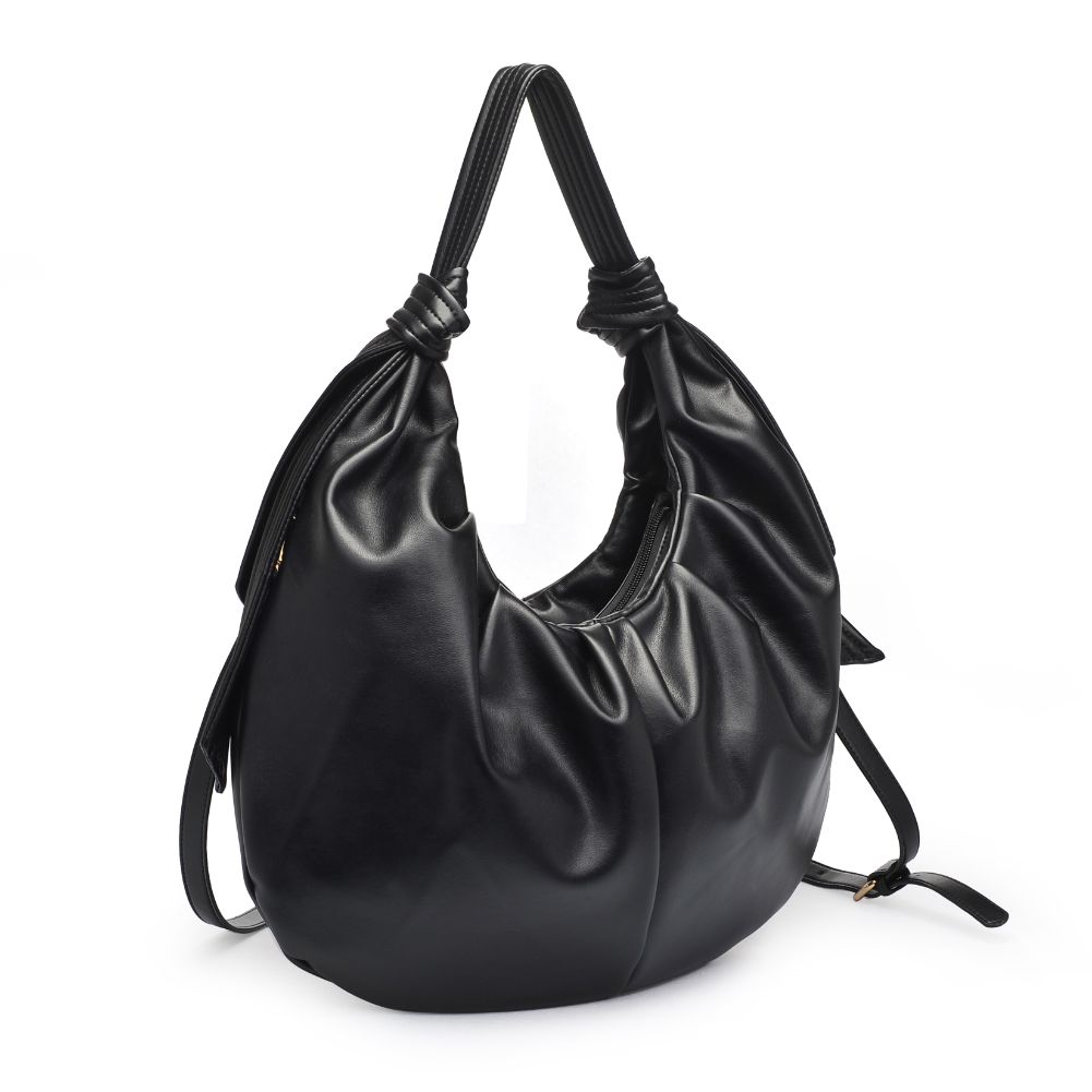 Product Image of Urban Expressions Marcy Hobo 840611174659 View 2 | Black
