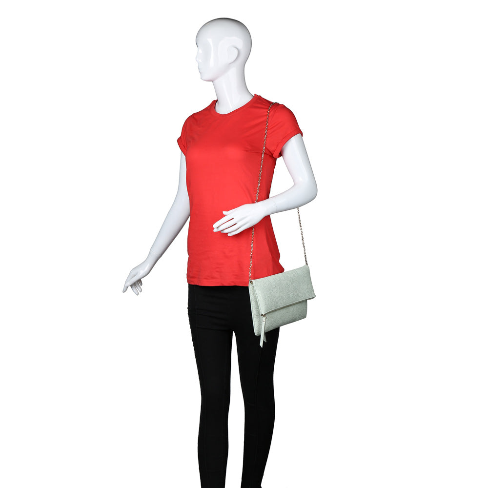 Product Image of Urban Expressions Dorothy Clutch 840611149121 View 5 | Seafoam
