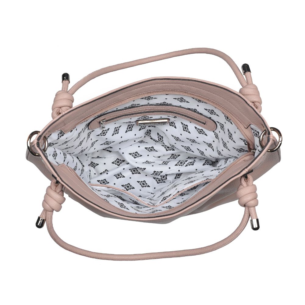 Product Image of Urban Expressions Devan Hobo 840611170361 View 4 | Nude Pink