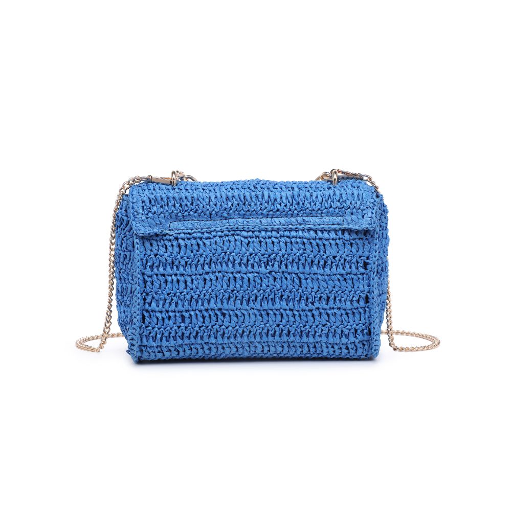 Woman wearing Electric Blue Urban Expressions Catalina Crossbody 840611111296 View 7 | Electric Blue
