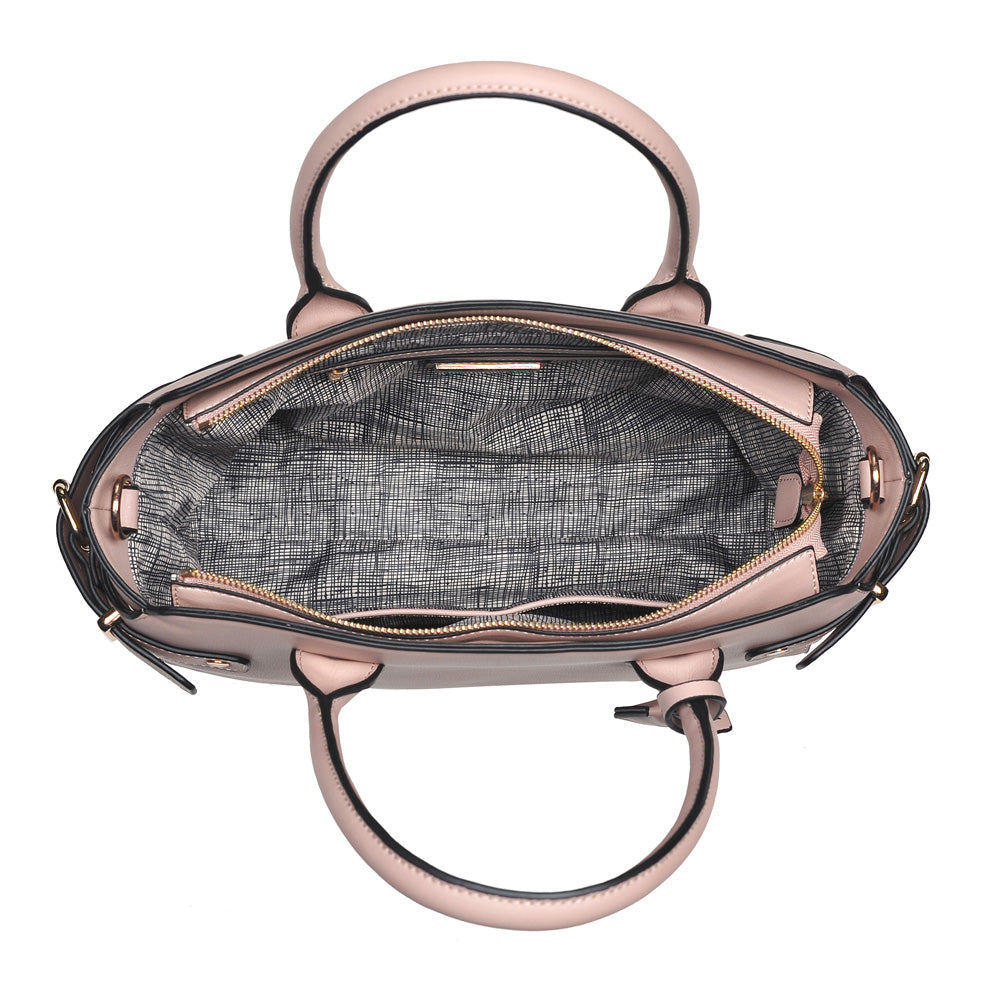 Product Image of Urban Expressions Layne Satchel NA-840611150226 View 4 | Blush