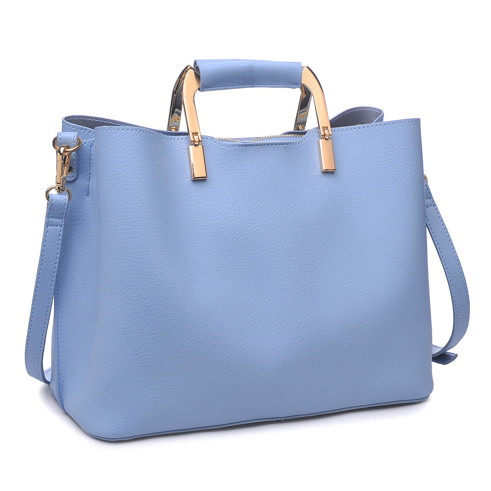 Product Image of Urban Expressions Luca Satchel 840611143259 View 2 | Blue