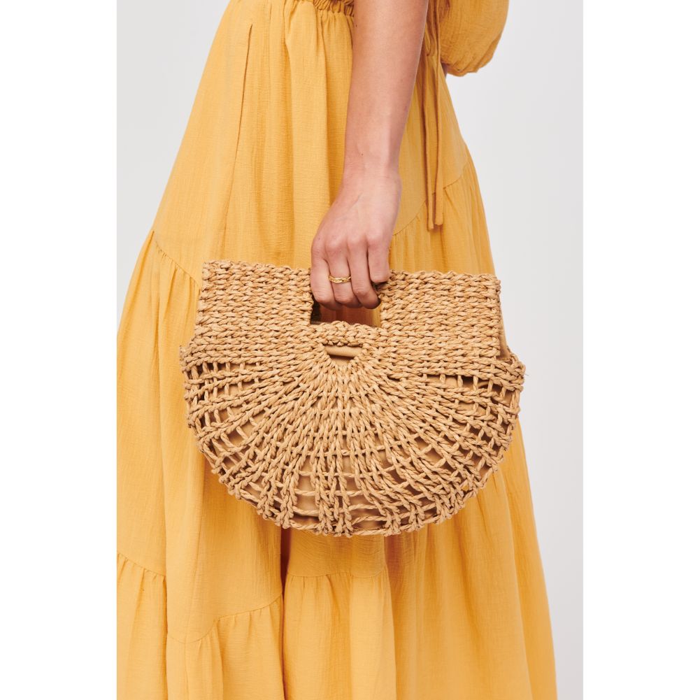 Woman wearing Natural Urban Expressions Exuma Crossbody 818209018661 View 4 | Natural