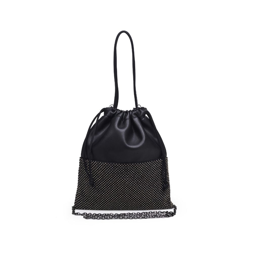 Product Image of Urban Expressions Jenna Evening Bag 840611166166 View 1 | Black