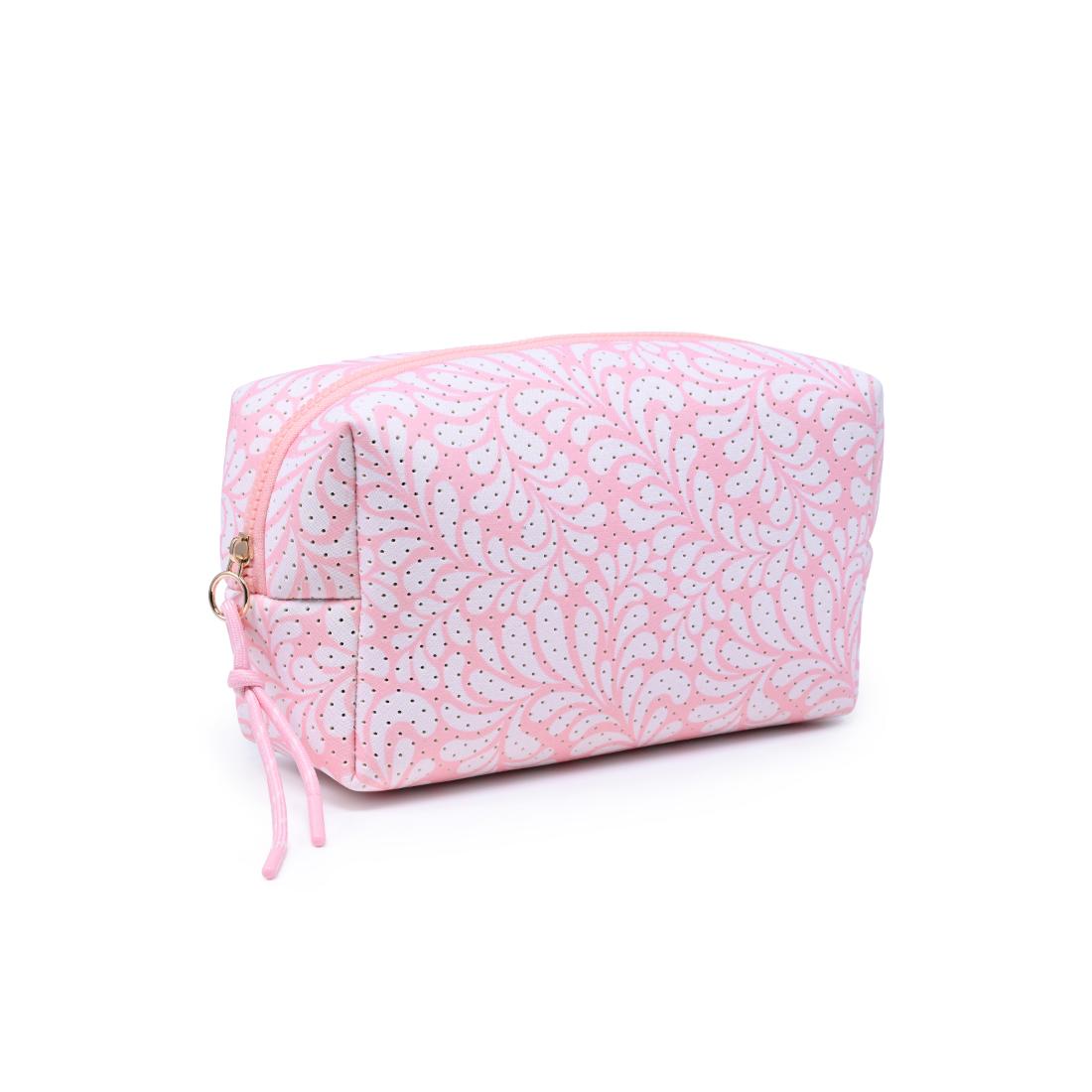 Urban Essentials Airy Edit Cosmetic & Travel Organizer Pouch 840504207709 View 6 | Soft Pink
