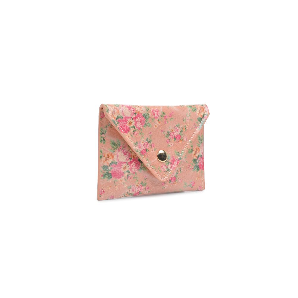 Product Image of Urban Expressions Lea Floral Wallet 840611181930 View 6 | Pink