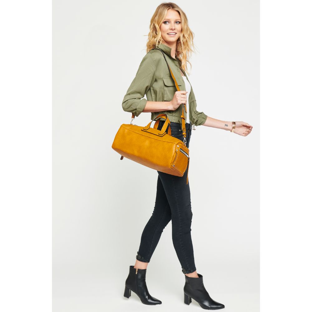 Woman wearing Mustard Urban Expressions Paloma Weekender NA-840611156907 View 1 | Mustard