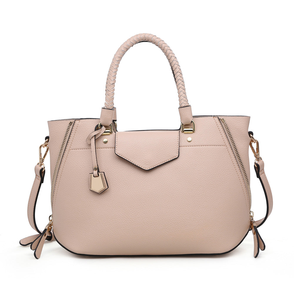 Product Image of Urban Expressions Phoenix Satchel NA-840611158543 View 1 | Nude