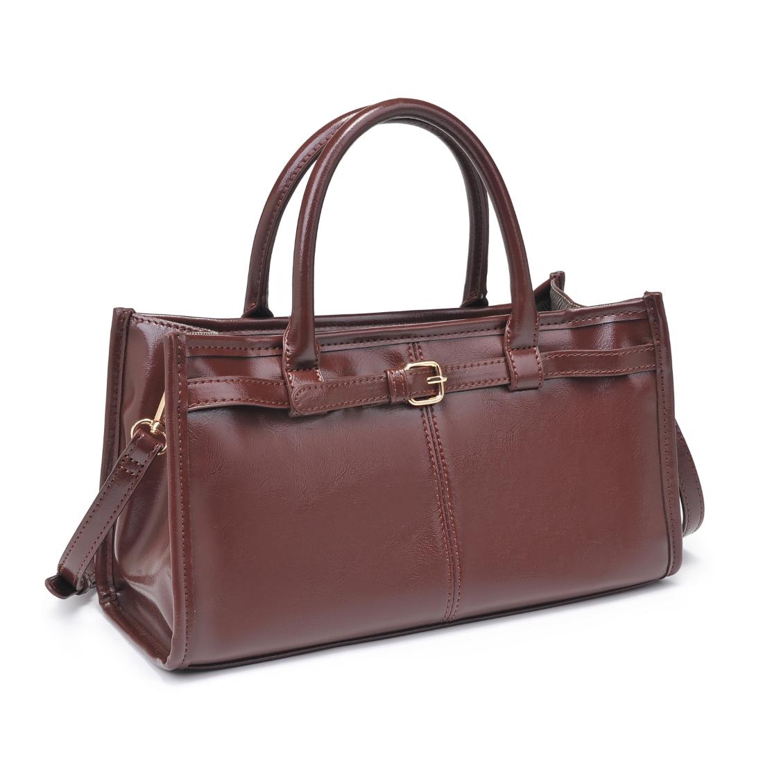 Product Image of Urban Expressions Joanna Crossbody 840611198204 View 6 | Chocolate