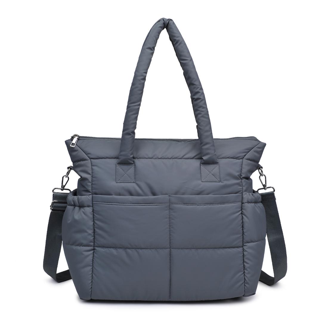 Woman wearing Carbon Urban Expressions Jetsetter Tote 840611195104 View 5 | Carbon