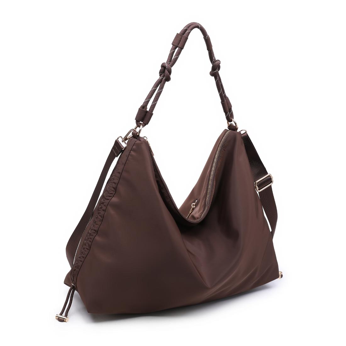 Urban Expressions Jensen Tote 840504215209 View 3 | Chocolate