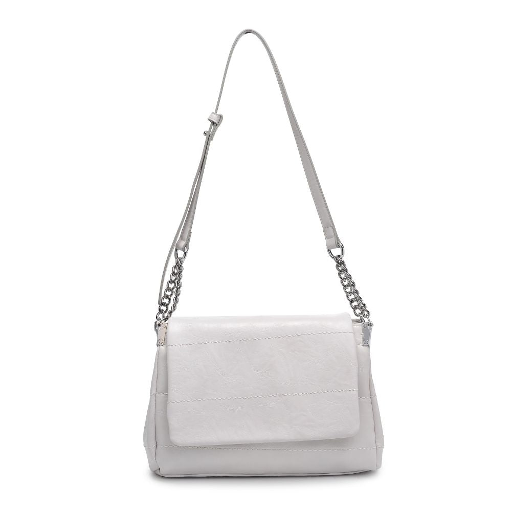 Product Image of Urban Expressions Greystone Messenger 840611102126 View 1 | Off White