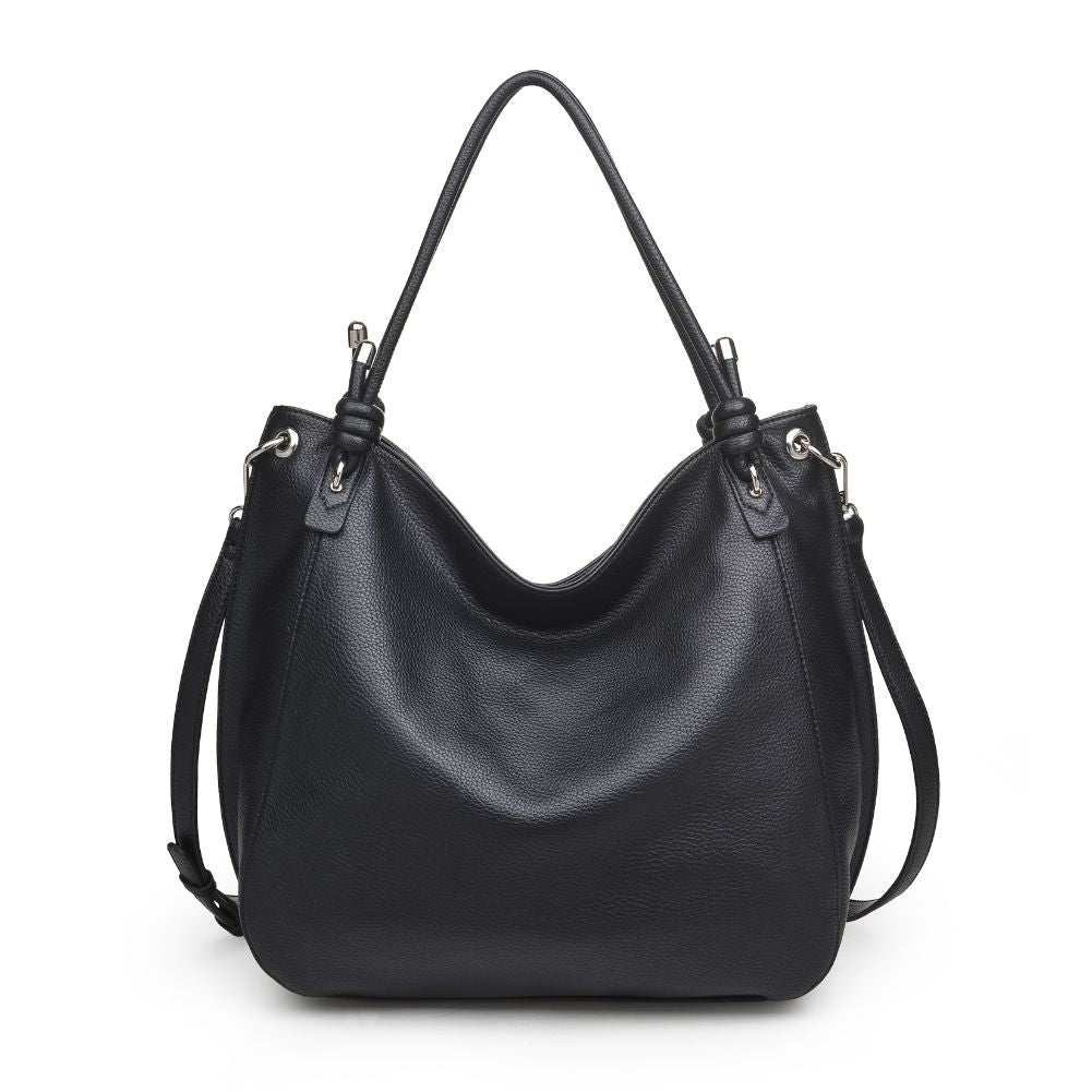 Product Image of Urban Expressions Devan Hobo 840611170330 View 1 | Black