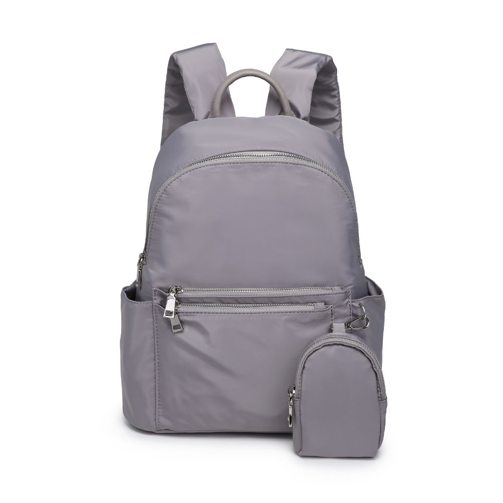 Product Image of Urban Expressions Venus Backpack 840611177780 View 5 | Grey