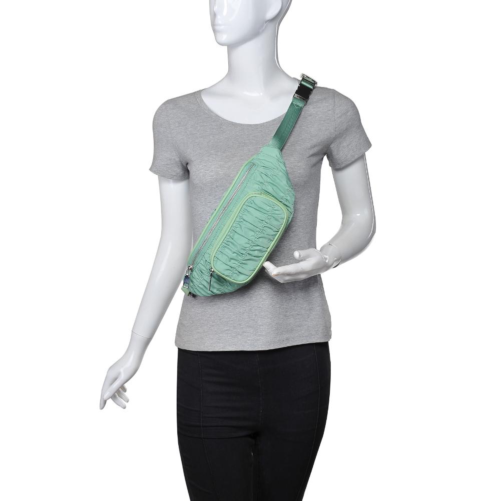 Product Image of Urban Expressions Phebbs Belt Bag 840611126269 View 5 | Sage