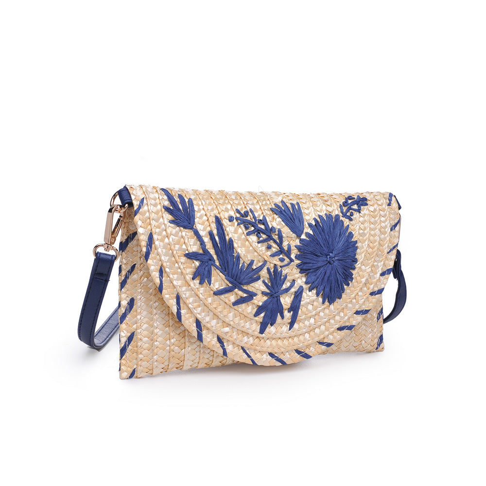 Product Image of Urban Expressions El Dorado Clutch NA-840611162205 View 2 | Natural Navy
