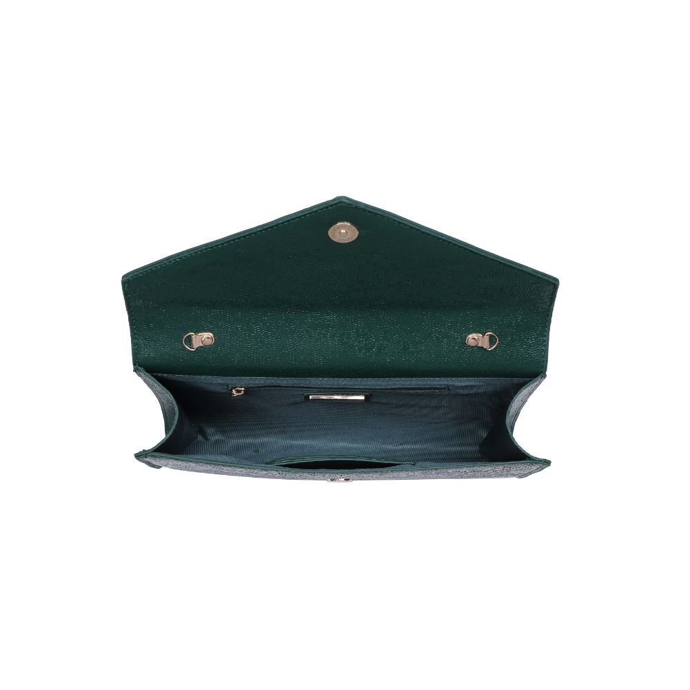Product Image of Urban Expressions Riva Clutch 840611114570 View 8 | Hunter Green