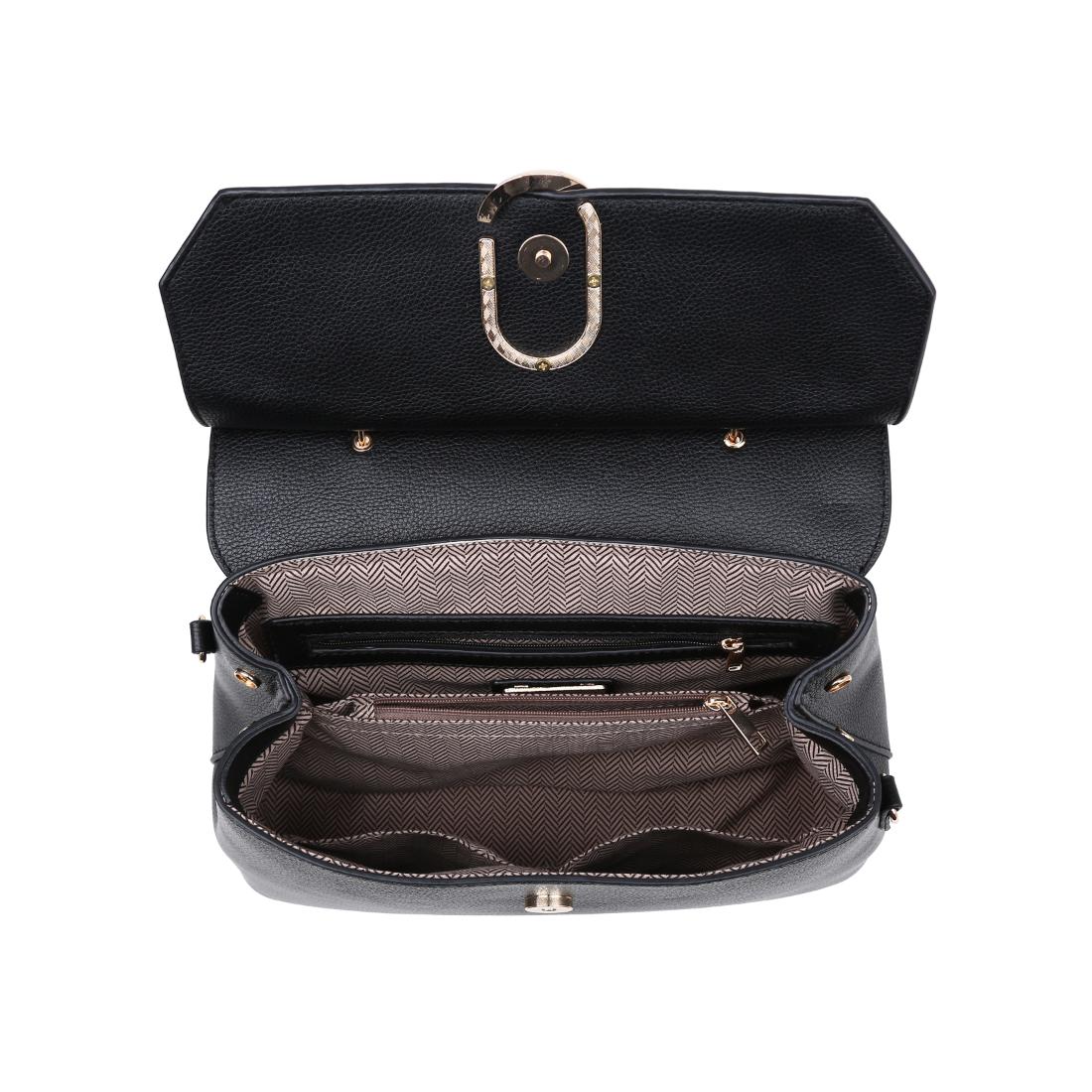 Urban Expressions Nico Satchel 840504213816 View 4 | Black