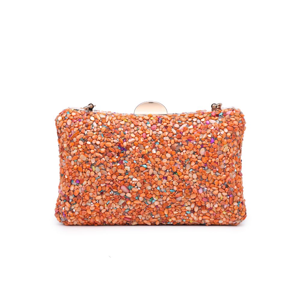 Product Image of Urban Expressions Shelley Evening Bag 840611118219 View 7 | Orange
