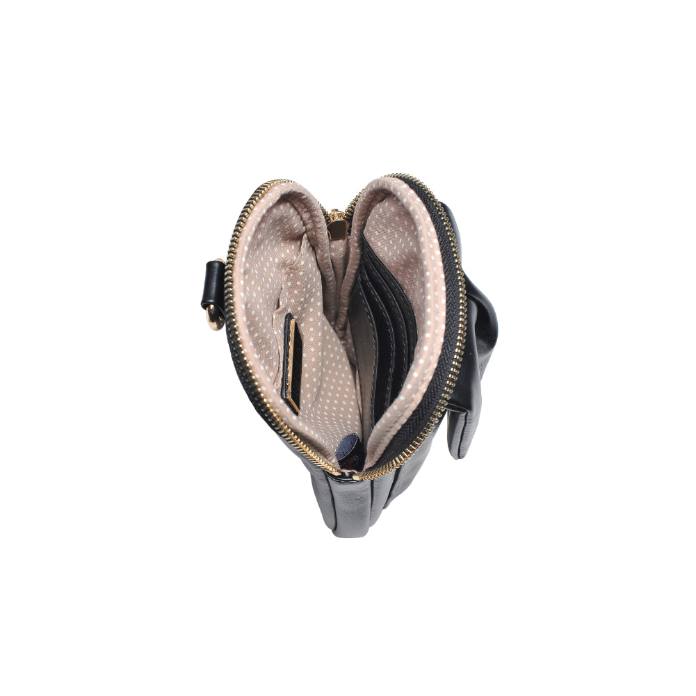 Product Image of Urban Expressions Autumn Cell Phone Crossbody 840611181565 View 8 | Black