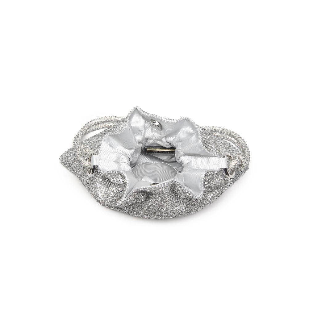 Product Image of Urban Expressions Larissa Evening Bag 840611108951 View 8 | Silver