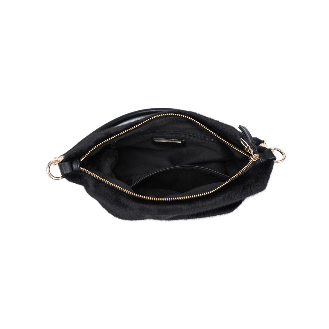 Urban Expressions Jordan - Faux Fur Crossbody 840504211836 View 8 | Black