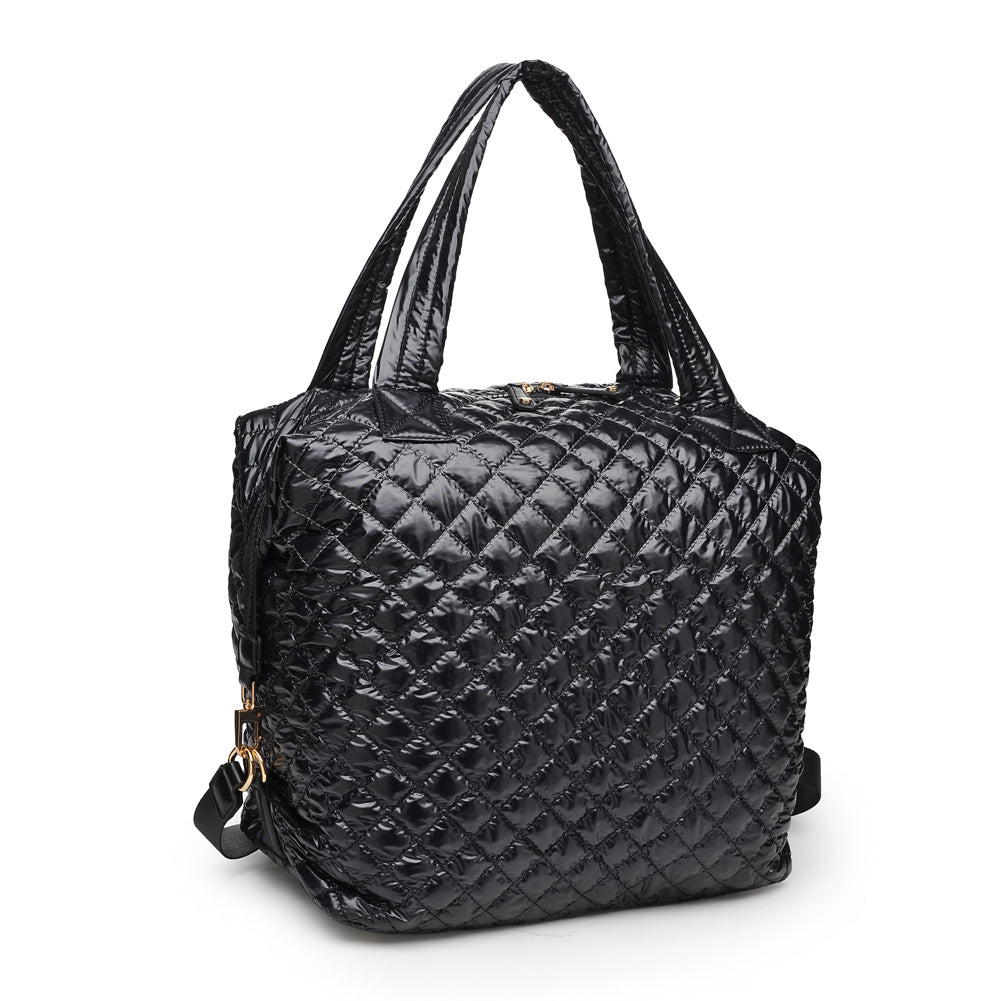 Woman wearing Black Urban Expressions Wanderlust - Large Tote 840611157553 View 6 | Black