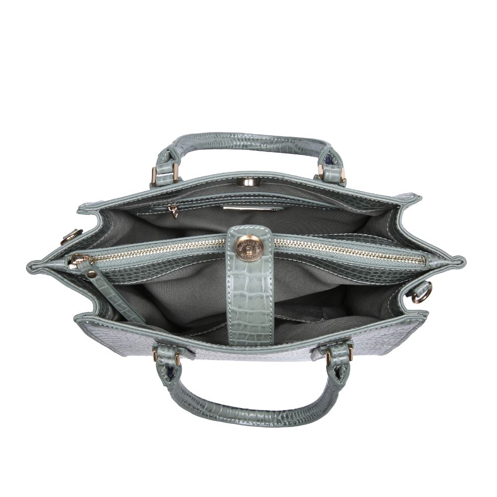 Woman wearing Seafoam Urban Expressions Josephine Tote 840611167194 View 9 | Seafoam