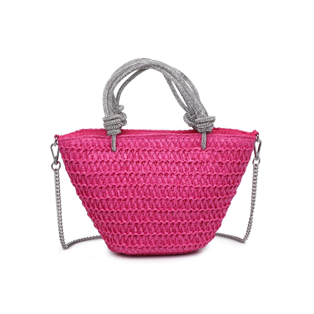 Woman wearing Hot Pink Urban Expressions Gaia Tote 840611123947 View 7 | Hot Pink
