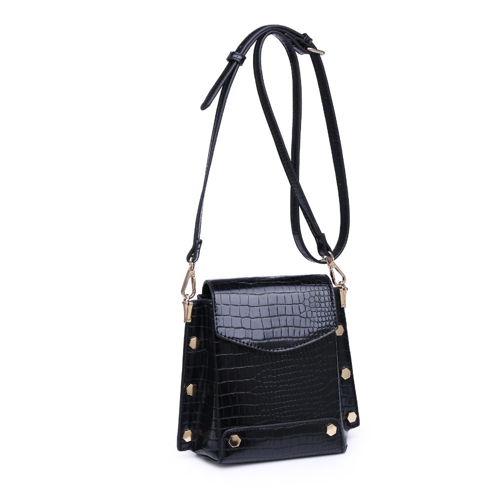 Product Image of Urban Expressions Taylor Croc Crossbody 840611165565 View 2 | Black