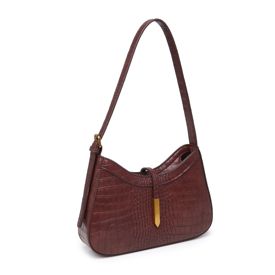 Product Image of Urban Expressions Judith Shoulder Bag 840611199683 View 6 | Chocolate