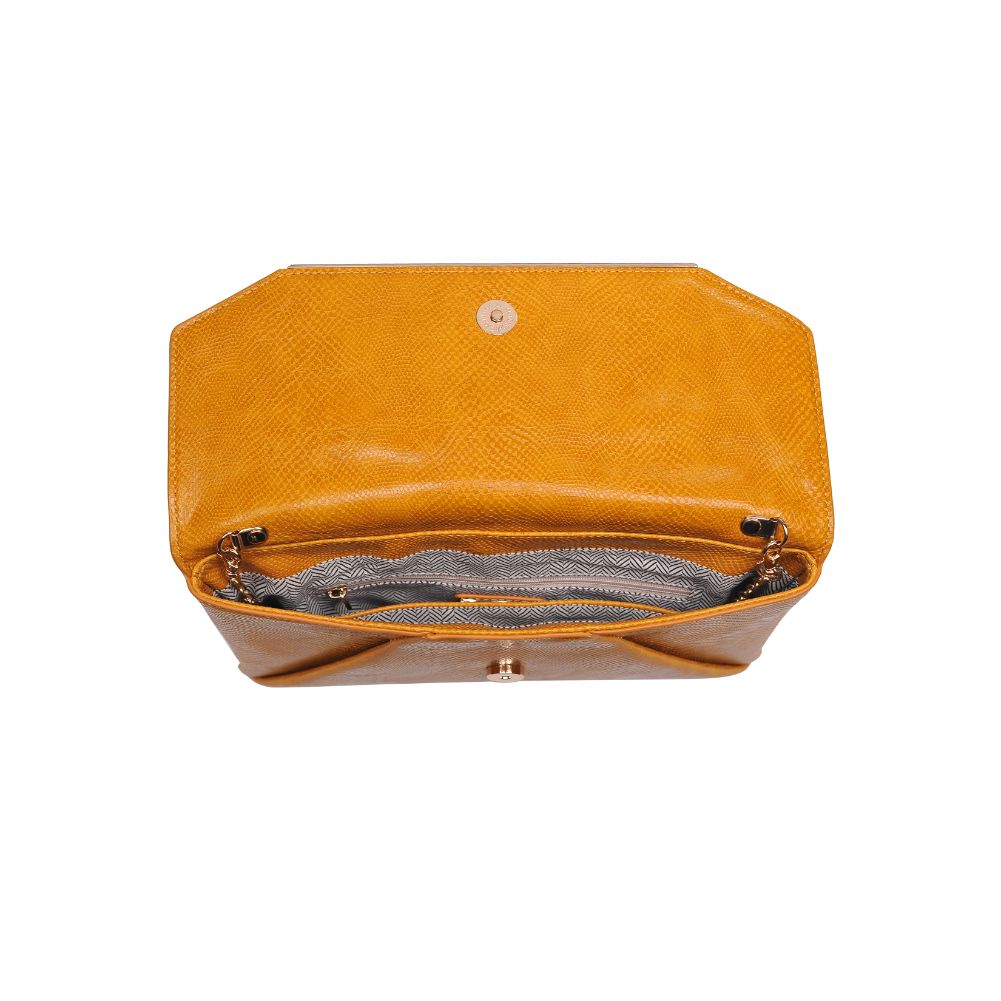 Product Image of Urban Expressions Lena Lizard Clutch 840611174109 View 4 | Dijon