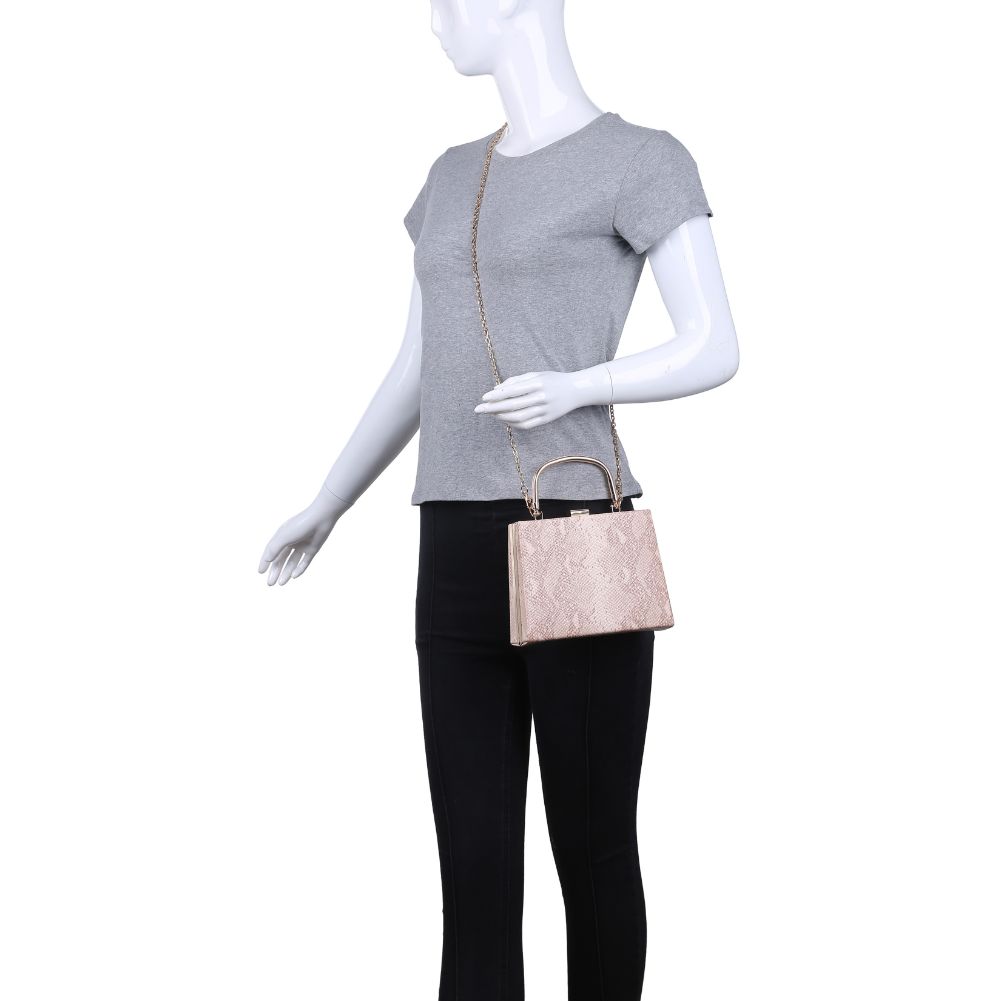 Product Image of Urban Expressions Hazel Evening Bag 840611170682 View 5 | Nude