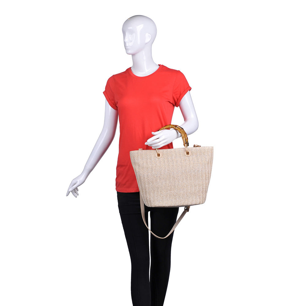 Product Image of Urban Expressions Cozumel Satchel NA-840611159304 View 5 | Beige