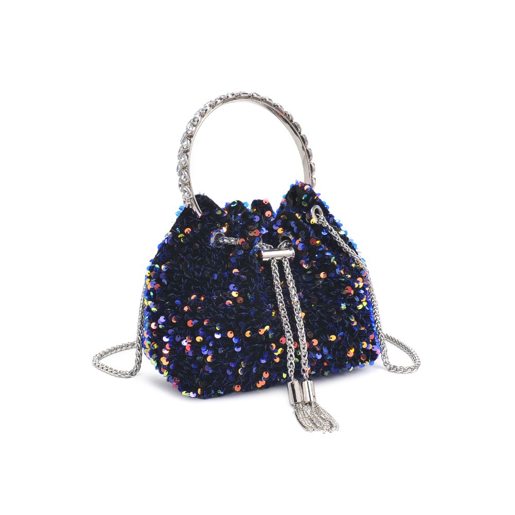 Woman wearing Confetti Urban Expressions Starsha Evening Bag 840611113504 View 6 | Confetti