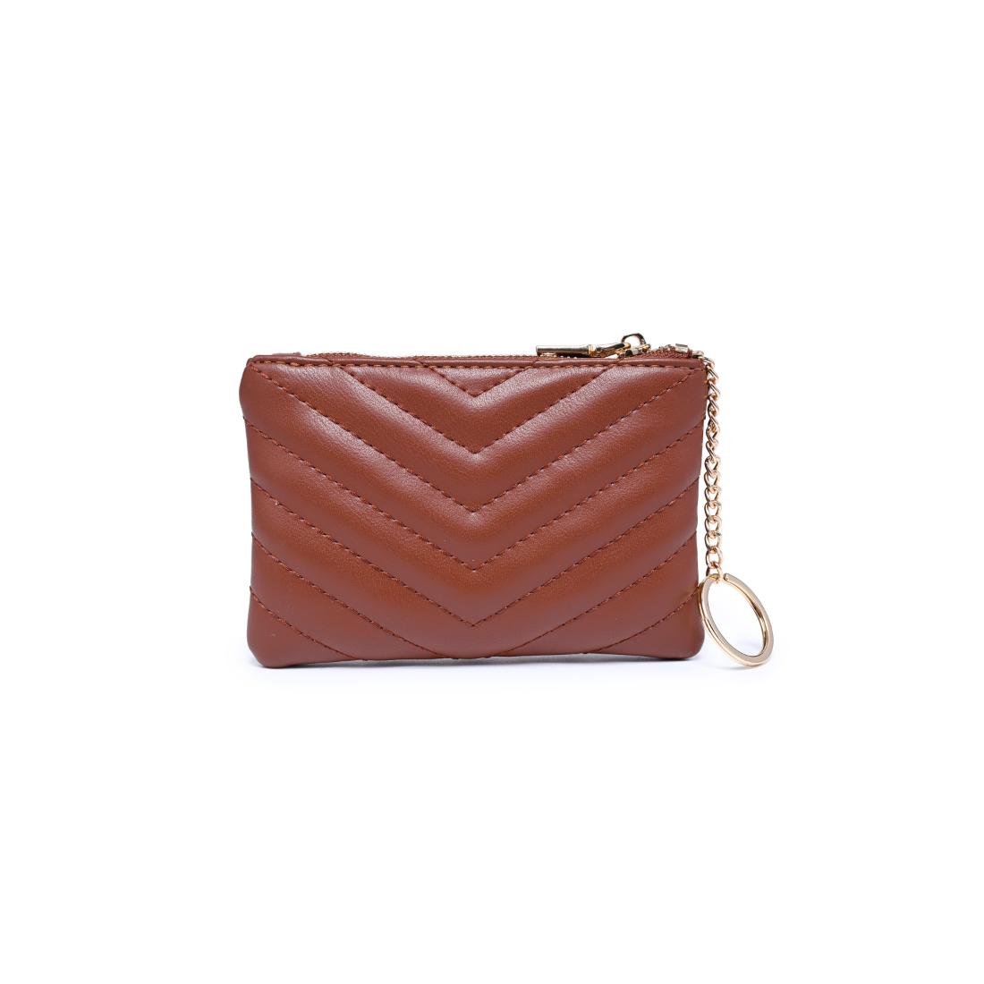Woman wearing Chocolate Urban Expressions Mackenzie Wallet 840504203879 View 7 | Chocolate