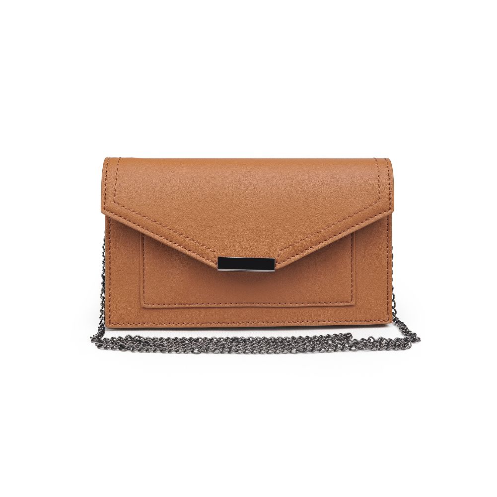 Product Image of Urban Expressions Perry Clutch NA-840611166296 View 1 | Tan