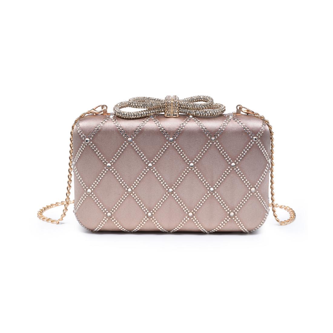 Urban Expressions Janelle Evening Bag 840504213830 View 1 | Rose Gold
