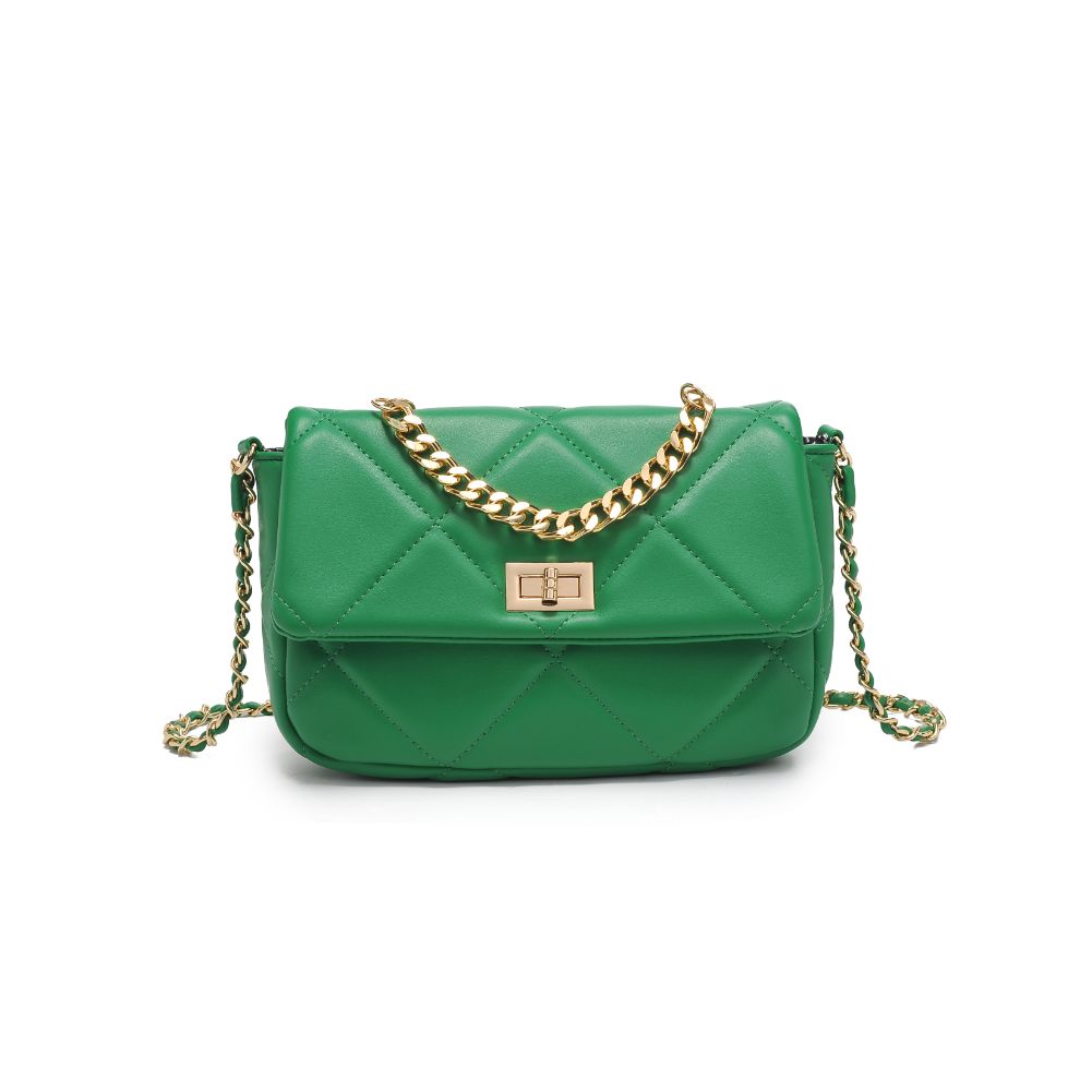 Product Image of Urban Expressions Emily Crossbody 818209018296 View 5 | Kelly Green