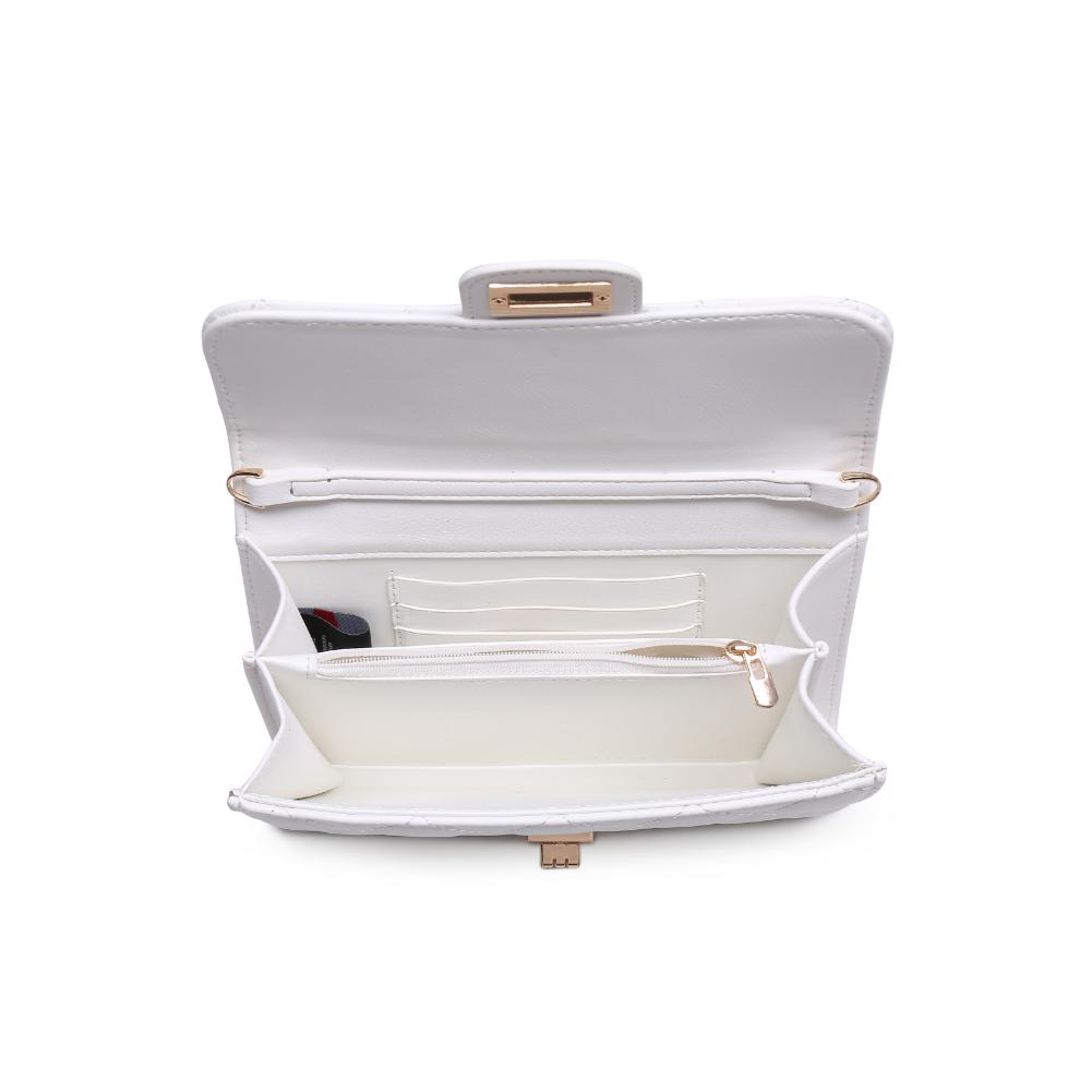 Product Image of Urban Expressions Winona Crossbody 840611131126 View 8 | White