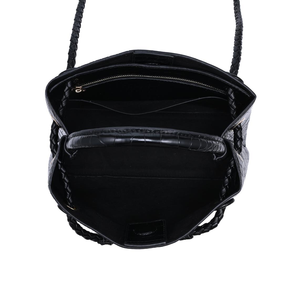 Urban Expressions Ryann - Croc Satchel 840504214554 View 4 | Black