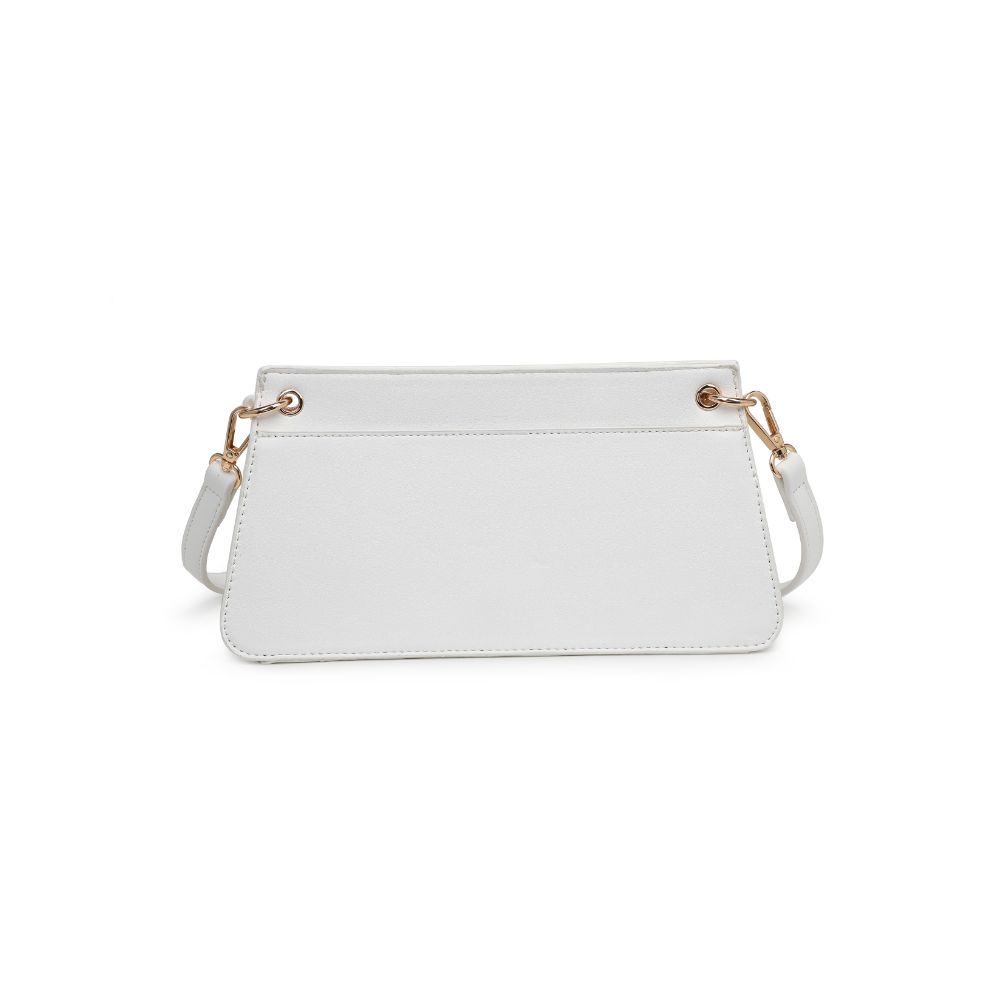 Product Image of Urban Expressions Lisette Crossbody 840611118264 View 7 | White