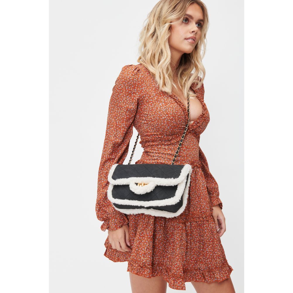 Woman wearing Black Urban Expressions Dorest Shoulder Bag 840611100962 View 2 | Black