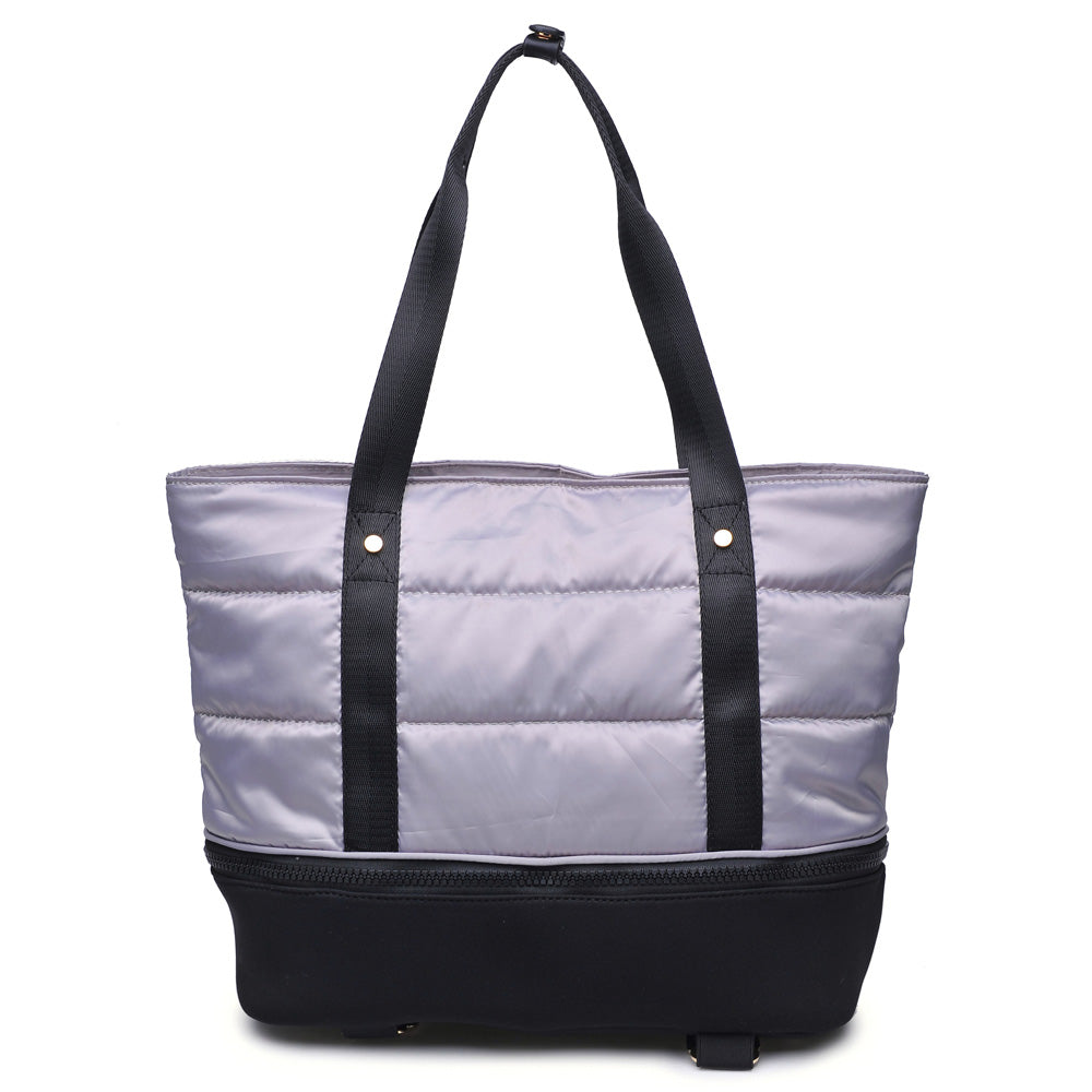 Product Image of Urban Expressions Handstand Tote 840611137593 View 3 | Grey