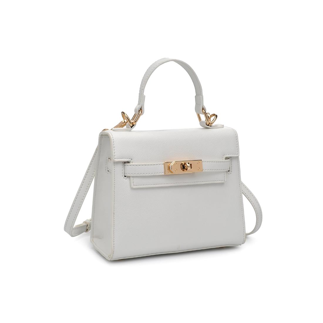 Product Image of Urban Expressions Mayfair Crossbody 840611196248 View 2 | White