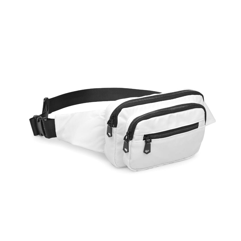 Product Image of Urban Expressions Pacific Belt Bag 840611176783 View 2 | White