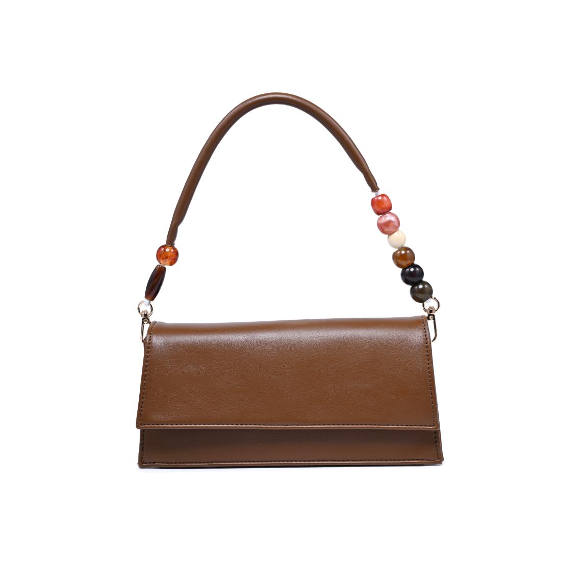 Woman wearing Chocolate Urban Expressions Brooks Crossbody 840504206665 View 5 | Chocolate